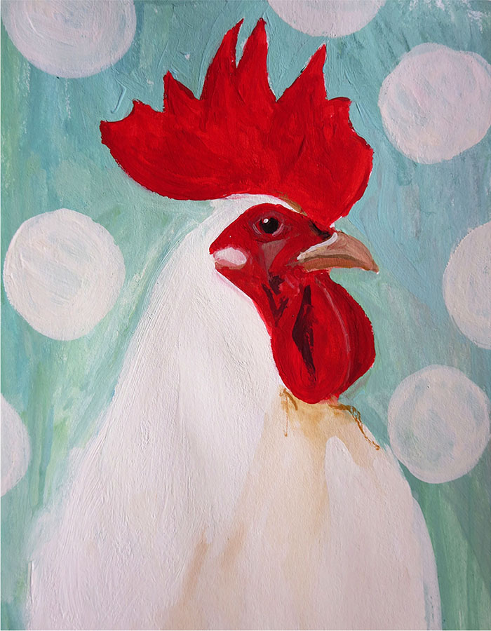 Rooster Print